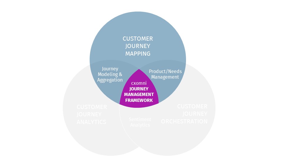 cxomni Customer Journey Management Framework graphic