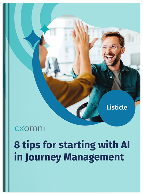 Listicle: 8 tips for starting with AI in Journey Management